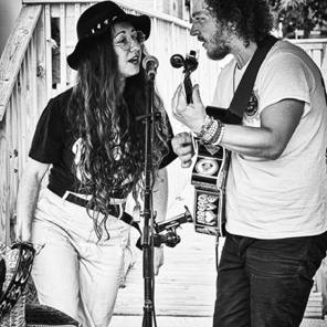 Saturday Market in town • July 31 2021 Feather and Flask (Jack and Lisa Quinn)