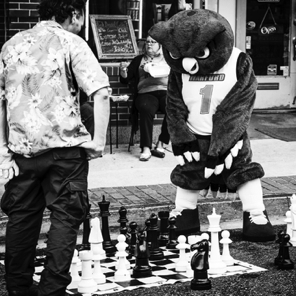 Sept. 2019 • Local Community College brain plays street chess
